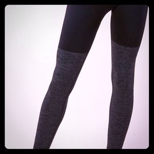 Gymshark Two Tone Seamless Legging Black/ Grey
